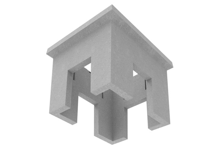 Pit Concrete Belltop 1100x900x1050 No Floor With 4 Blockouts Class D ...