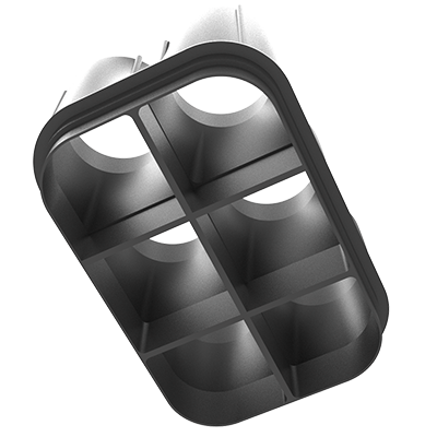 MULTIduct™ 6 Way Single Duct Adaptor - Cubis Systems Australia