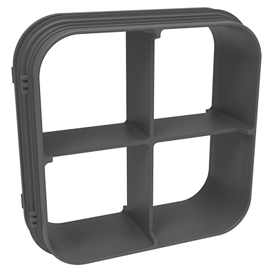 MULTIduct™ 4 Way Double Socket - Cubis Systems Australia
