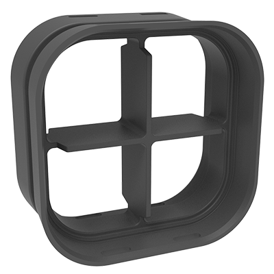 MULTIduct™ 4 Way Double Socket - Cubis Systems Australia