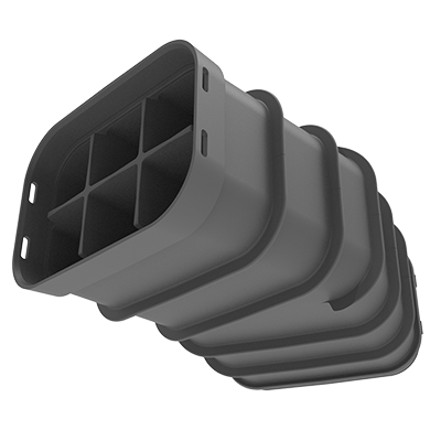 MULTIduct™ 6 Way 22.5 Bend Vertical - Cubis Systems Australia