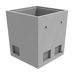 Pit Concrete 1200x1200x1200x95mm NSW Rail Knockouts Class D - Cubis ...